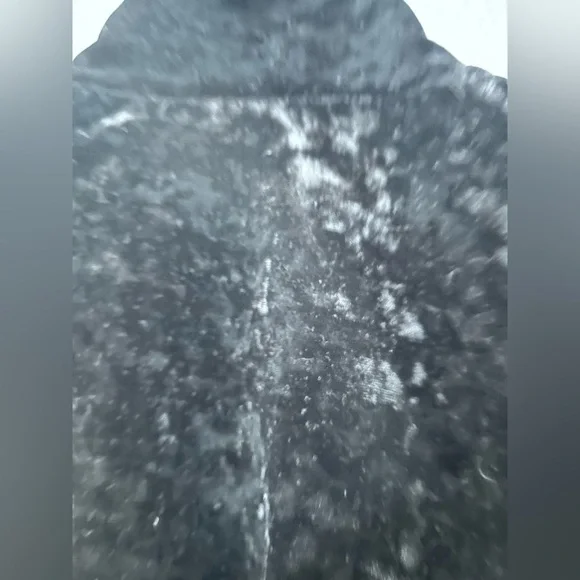 Black Velvet Y2K cropped short sleeve cardigan overlay by l8er Clothing - Picture 7 of 7